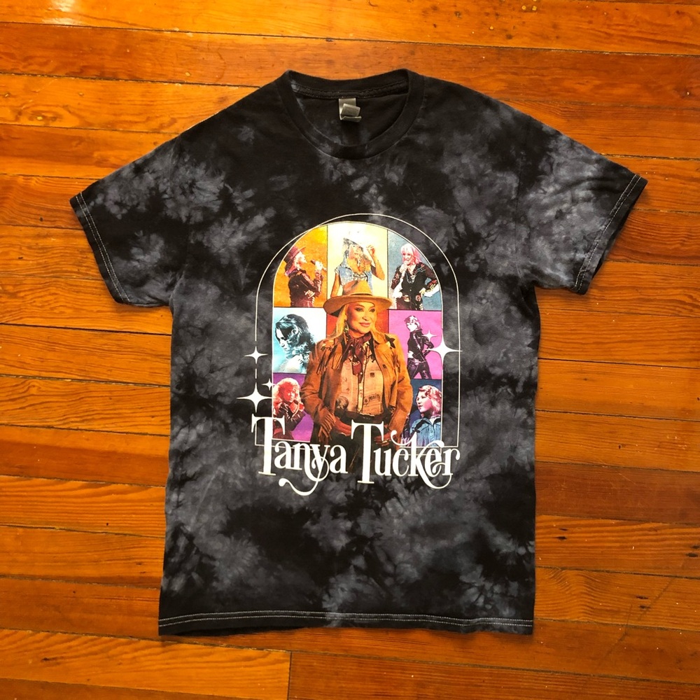 Tanya Tucker T-shirt official merch size small navy
